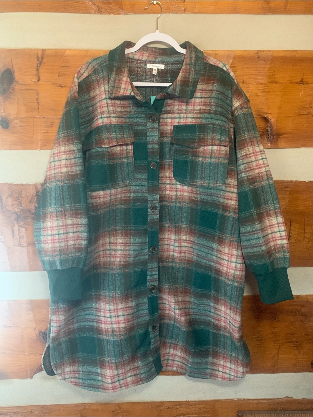 Maurice’s winter long shacket